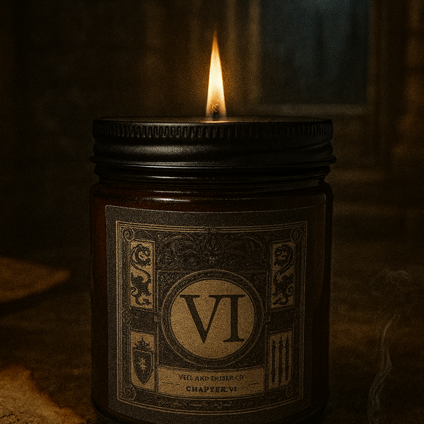 CHAPTER VI – The Warmth That Watches | Veil and Ember Candle